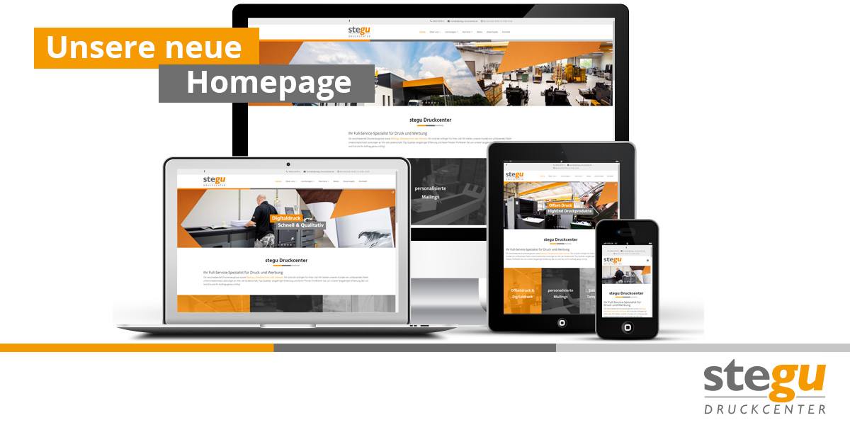 Unsere neue Homepage